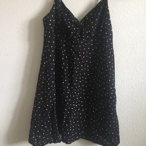 Dress with white stars